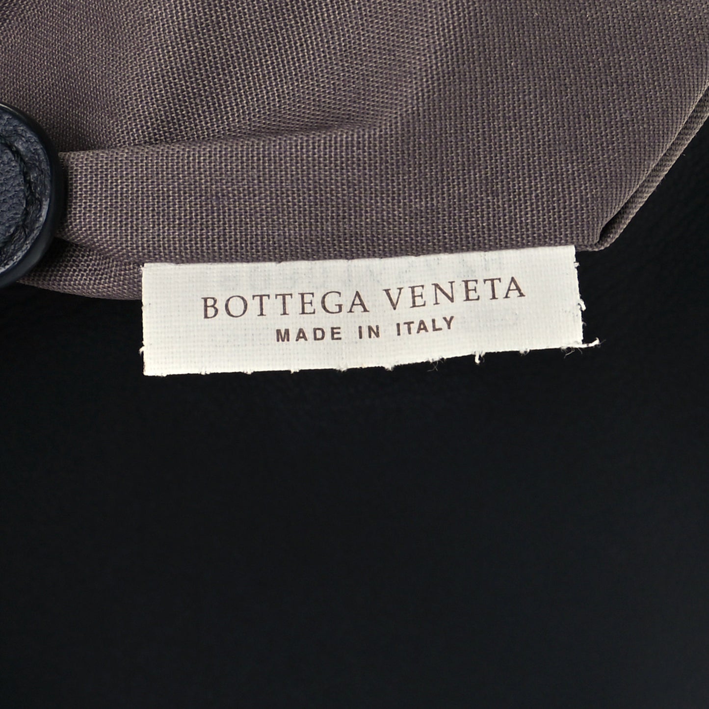 Nappa Intrecciato Message Bag Black