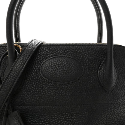 Hermes Taurillon Clemence Bolide 31 Black 6 of 8