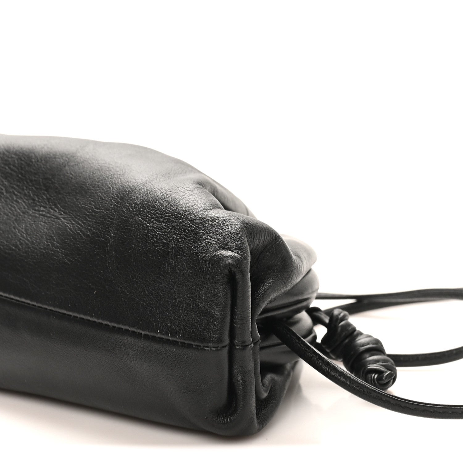 Bottega Veneta Butter Calfskin The Mini Pouch Black 9 of 9