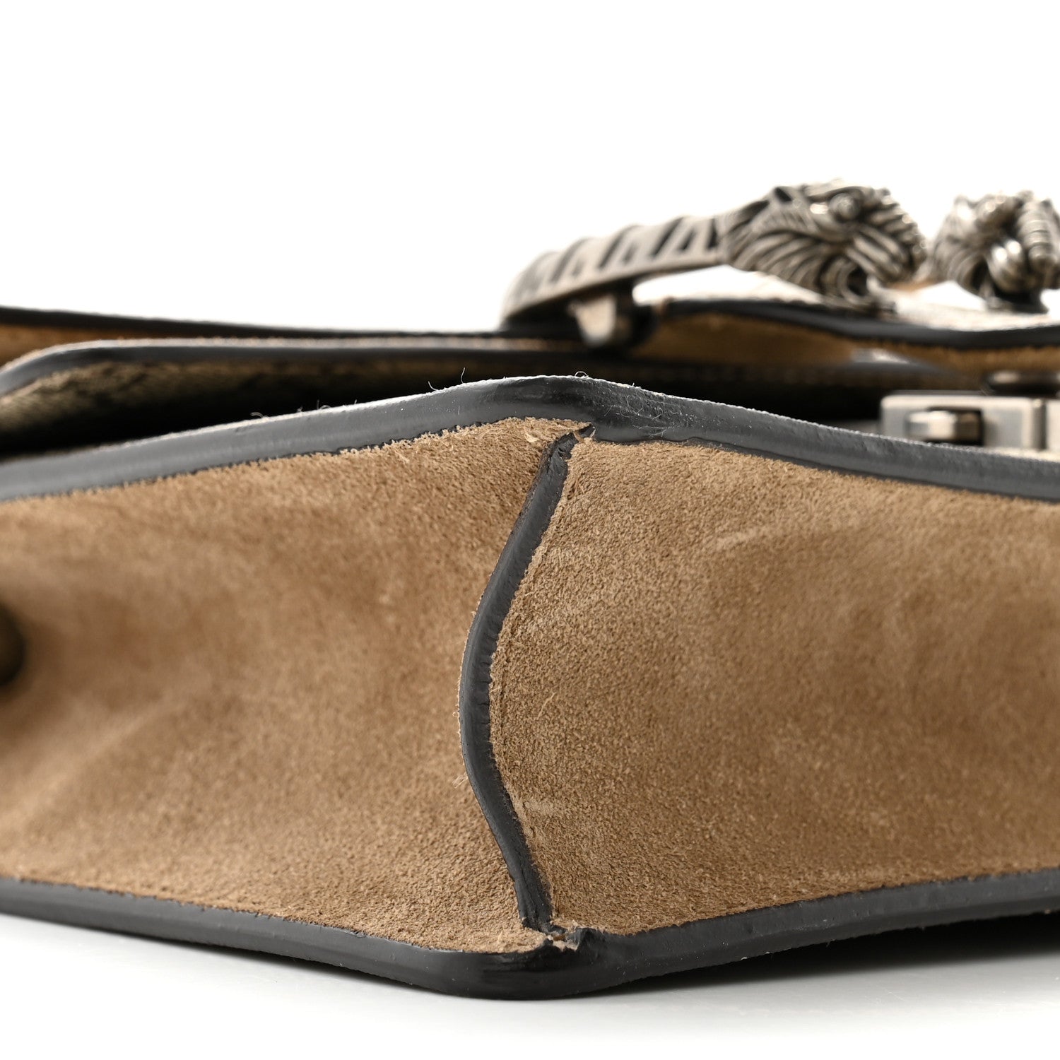 Gucci GG Supreme Monogram Mini Dionysus Shoulder Bag Taupe 9 of 14