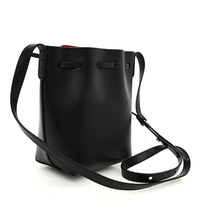 Mansur Gavriel Calfskin Mini Mini Bucket Bag Black Flamma 3 of 10