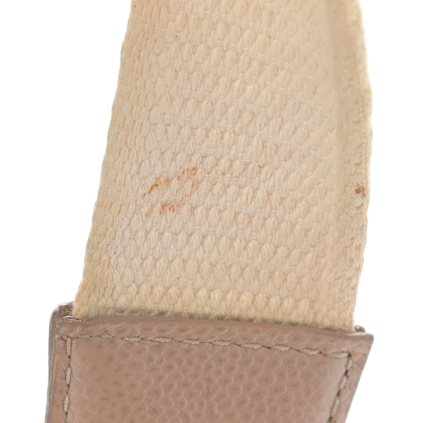 Satin Caviar CC Drawstring Bag Beige