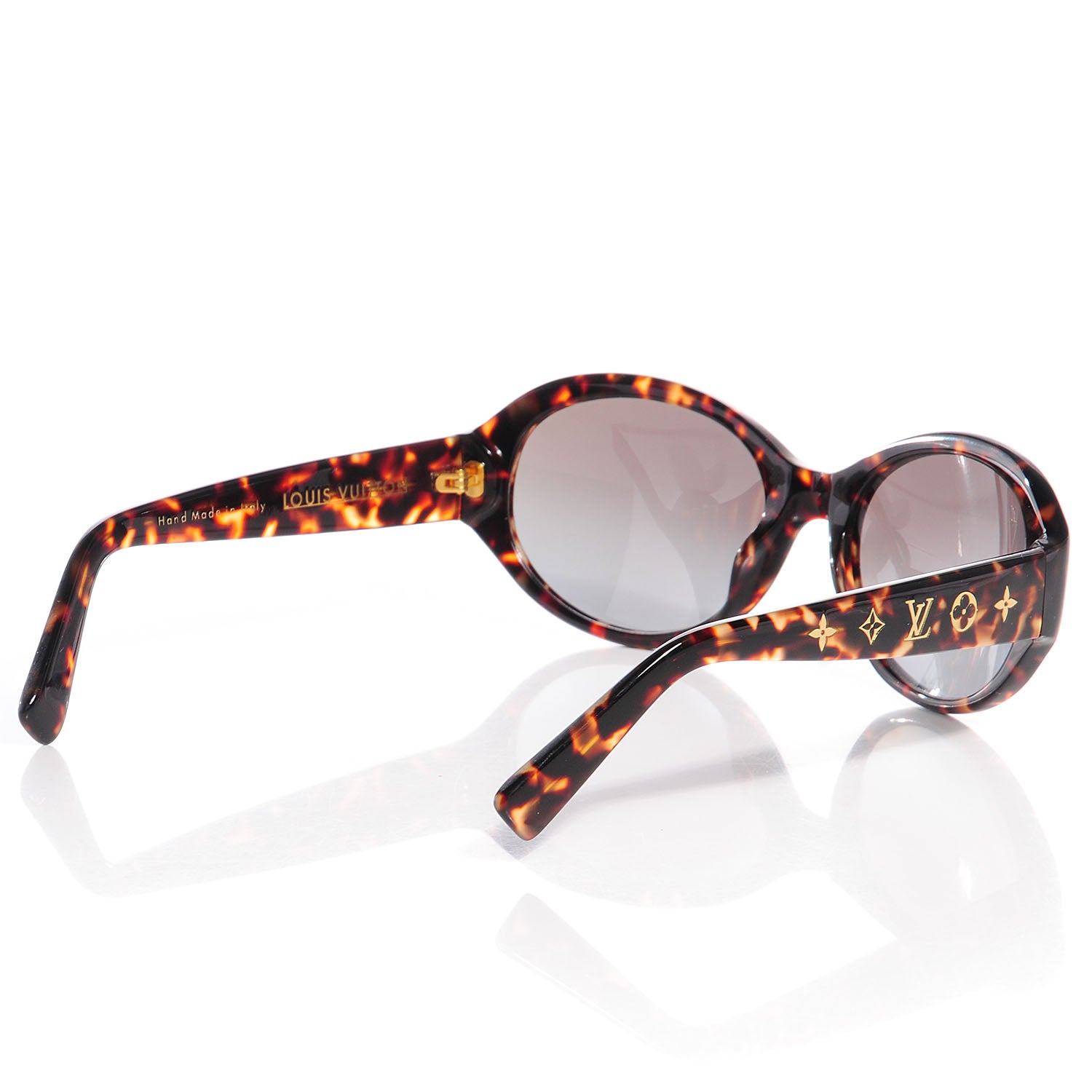 Louis Vuitton Tortoise Obsession Rond Sunglasses Z0031W 2 of 5