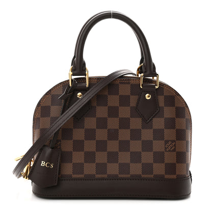 Louis Vuitton Damier Ebene Alma BB 1 of 10