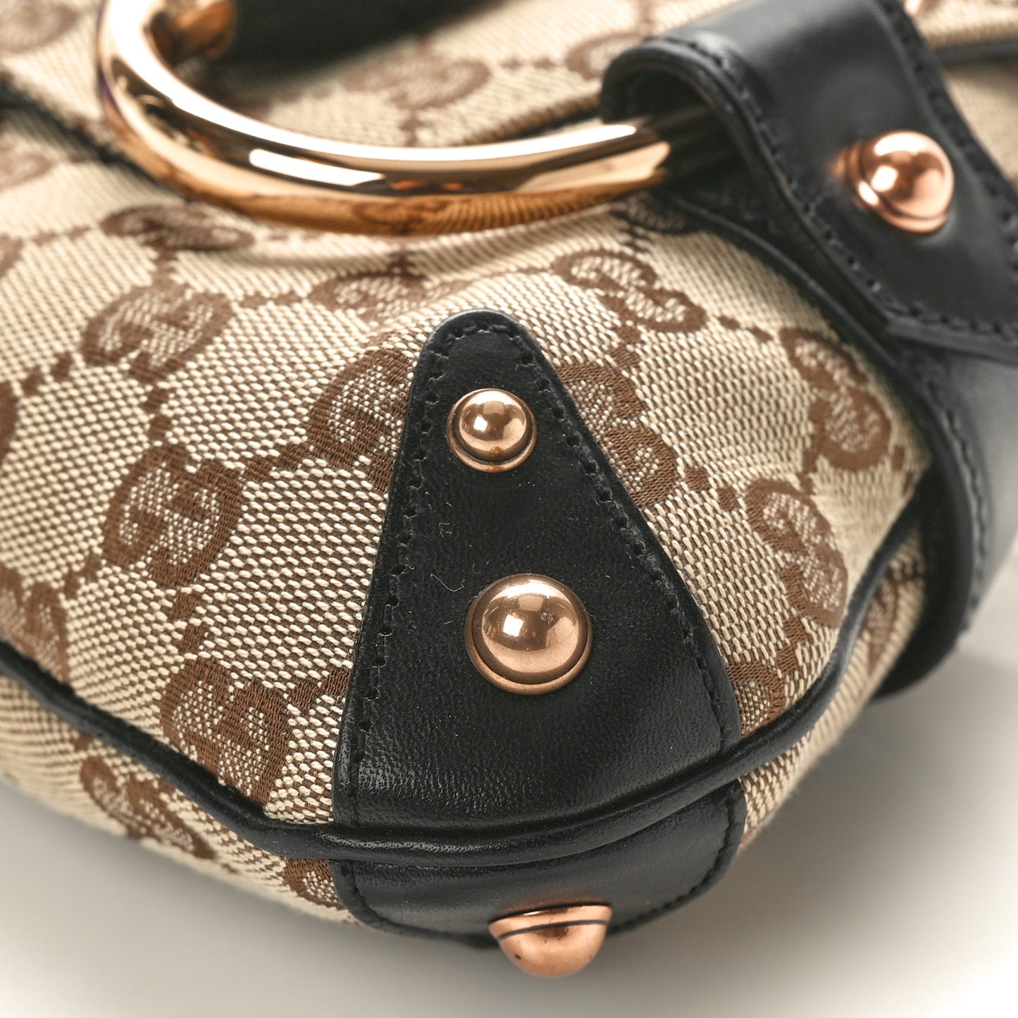 Tom Ford Monogram Horsebit Web Clutch Purple