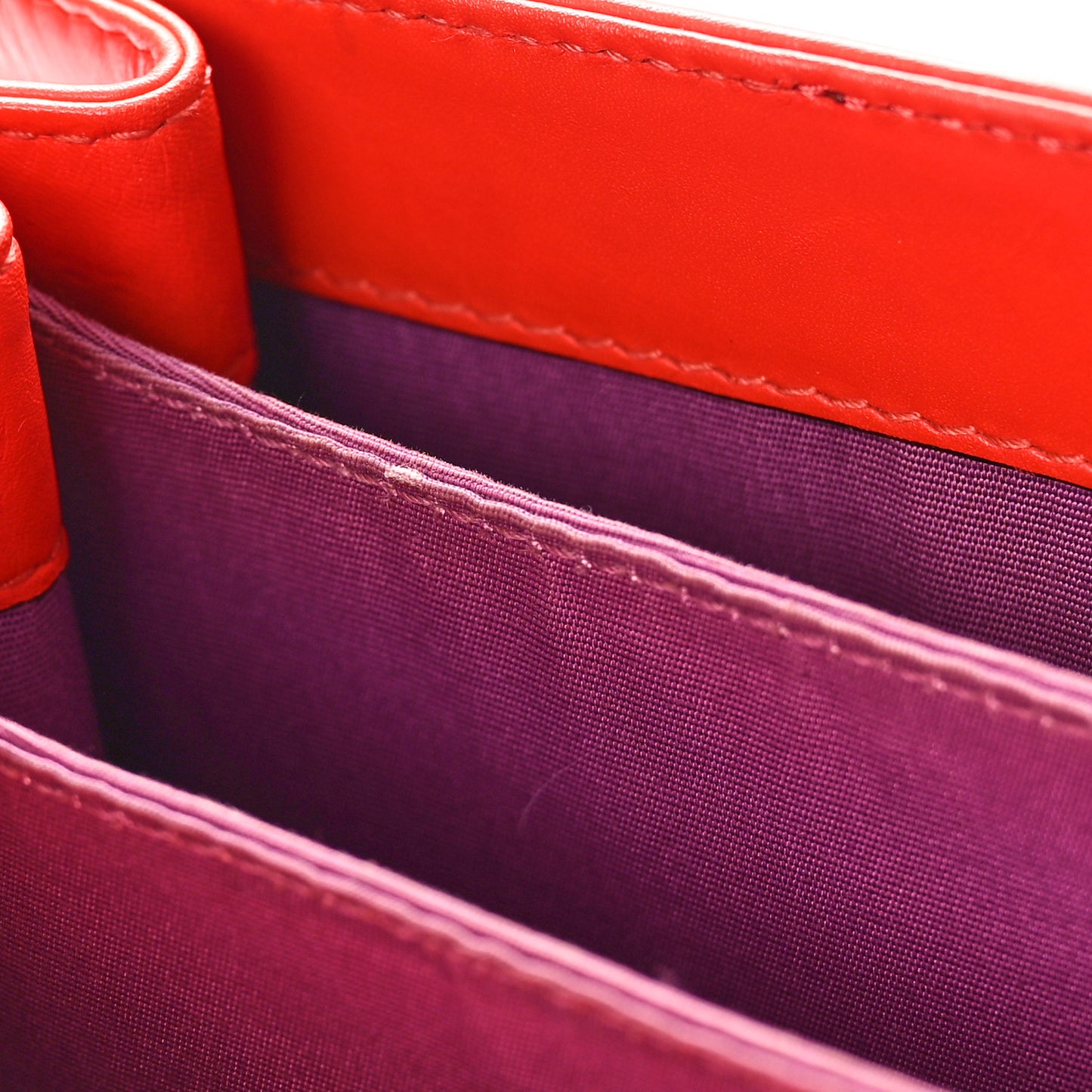 Calfskin Serpenti Forever Top Handle Red