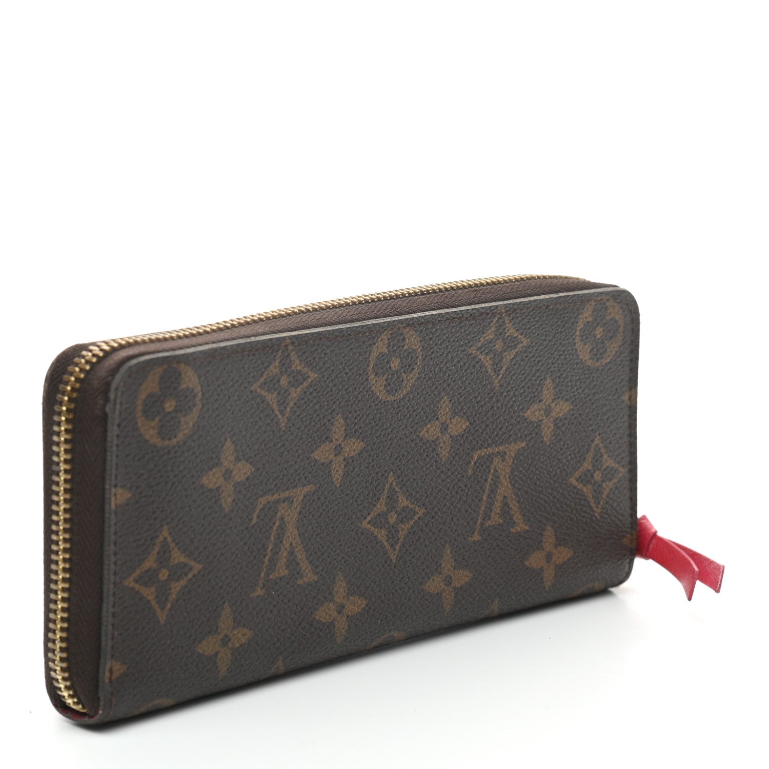 Louis Vuitton Monogram Clemence Wallet Fuchsia 3 of 7
