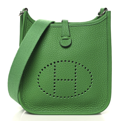 Hermes Taurillon Clemence Amazone Evelyne TPM Bambou 1 of 10