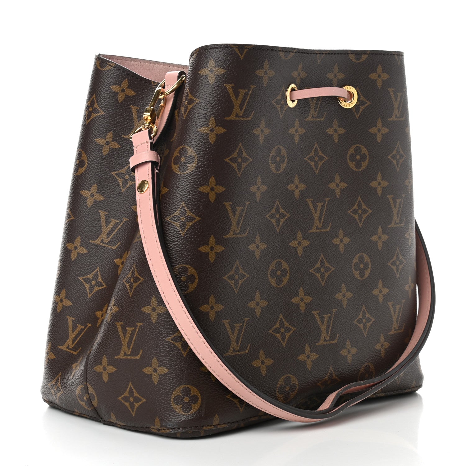 Louis Vuitton Monogram Neonoe MM Rose Poudre 3 of 11