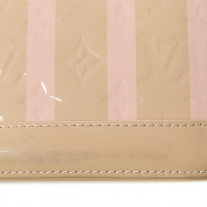 Louis Vuitton Vernis Rayures Alma BB Dune 9 of 9