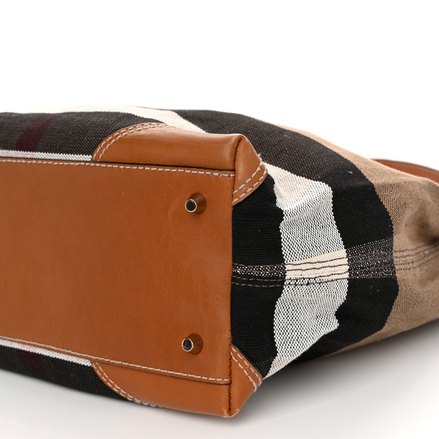 Canvas Mega Check Medium Maidstone Saddle Brown