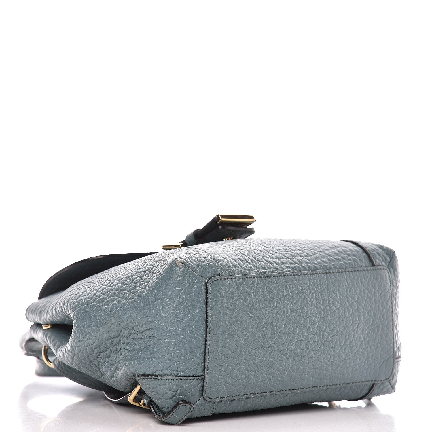 Burberry Grainy Calfskin Shoulder Bag Turquoise 4 of 17