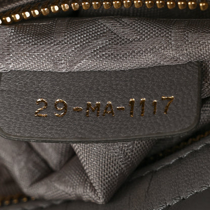 Christian Dior Lambskin Cannage Small Lucky Badges My Lady Dior Grey 7 of 19