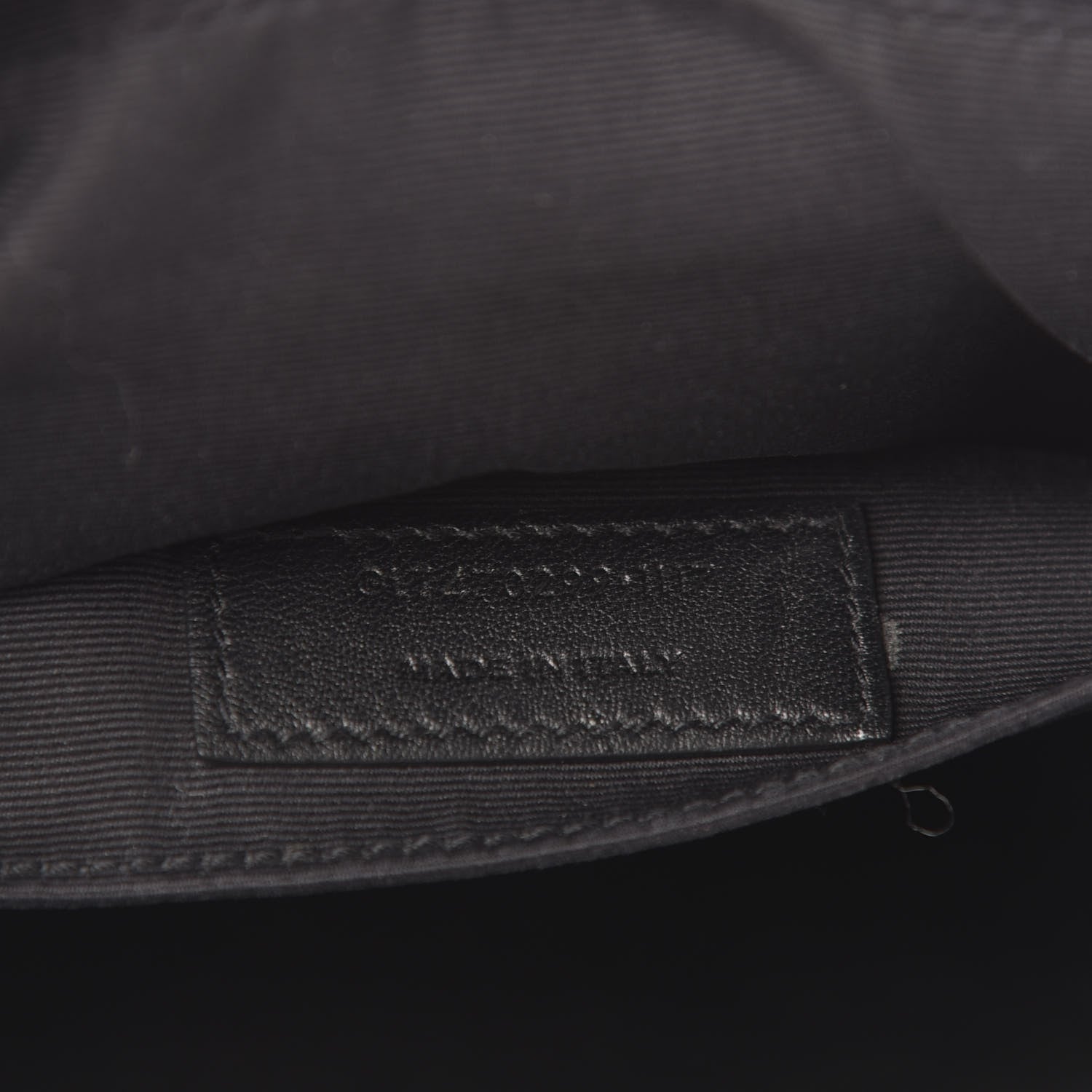 Saint Laurent Lambskin Monogram Small Lou Camera Bag Black 7 of 19