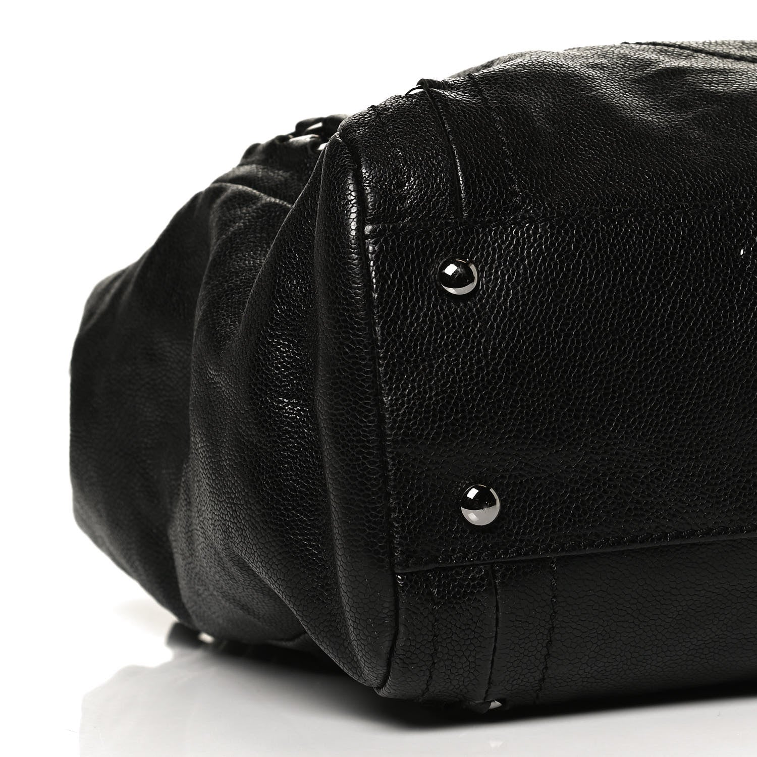 Chanel Glazed Caviar Modern Chain Tote Black 9 of 10