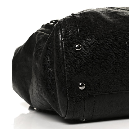 Chanel Glazed Caviar Modern Chain Tote Black 9 of 10