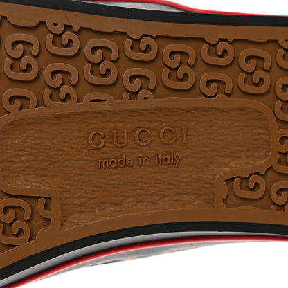 Gucci GG Supreme Monogram Tiger Face Mens 1977 Slip-On Sneakers 9 Black Multicolor 6 of 8
