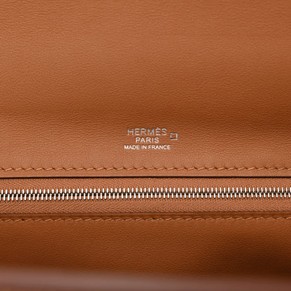 Hermes Togo Matte Alligator Swift Touch 35 24/24 Gold 6 of 10