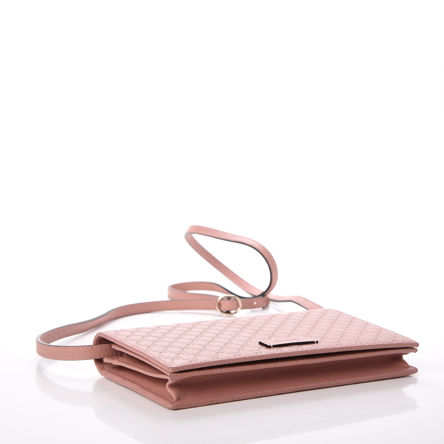 Microguccissima Crossbody Wallet Soft Pink