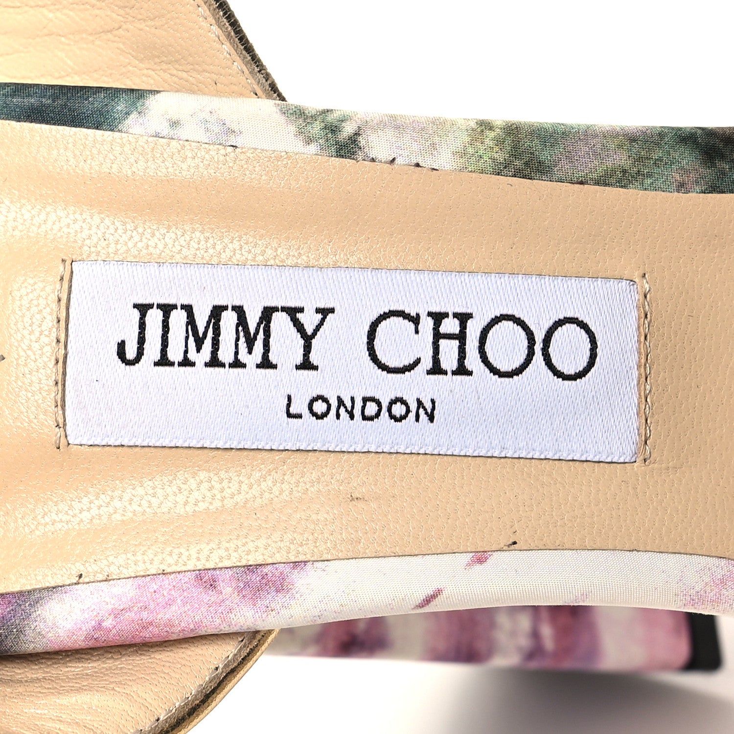 Jimmy Choo Satin Tie Dye Jax 125 Sandals 41 41 Multicolor 7 of 7