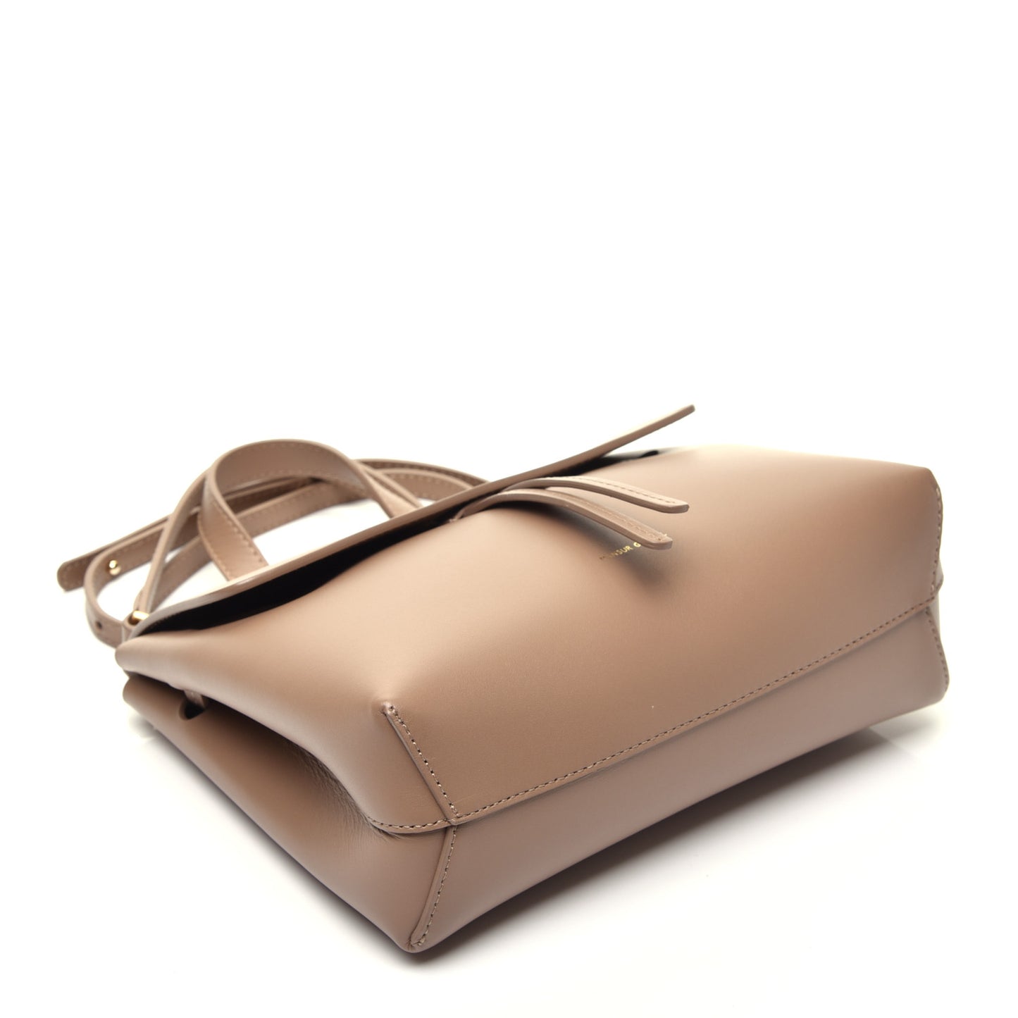 Calfskin Mini Mini Lady Bag Biscotto