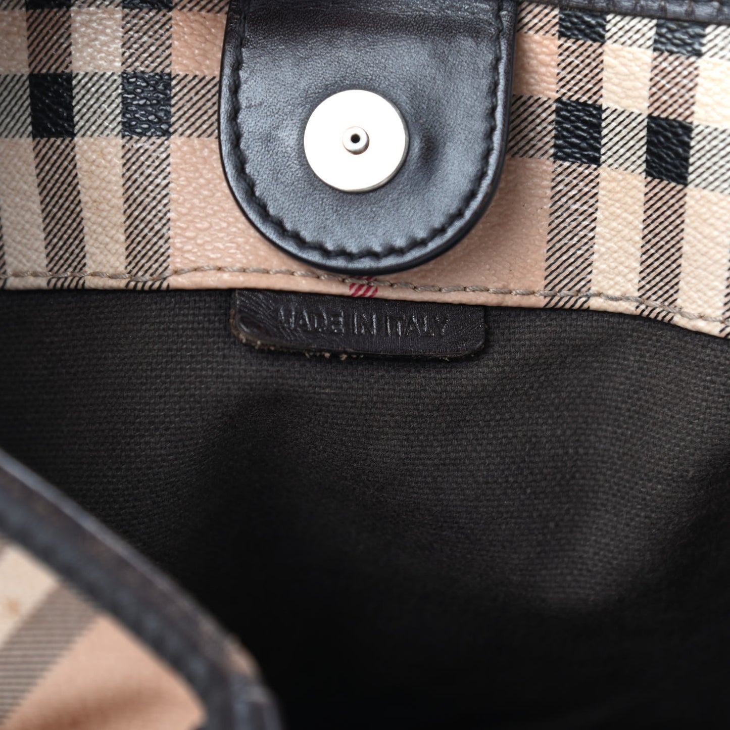 Haymarket Check Large Canterbury Tote Chocolate