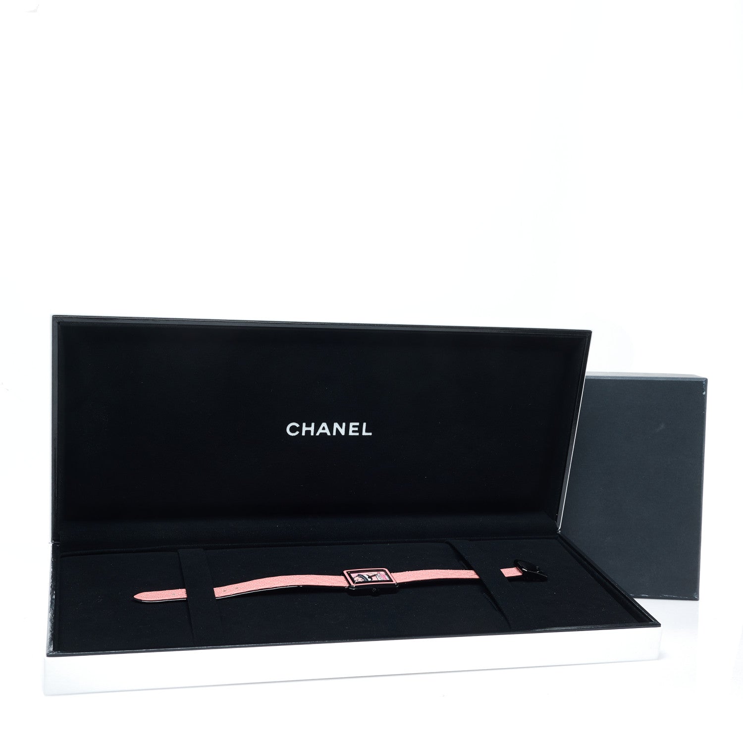 Chanel Stainless Steel Calfskin 21mm Boy-Friend Blush Quartz Watch Pink 6 of 6