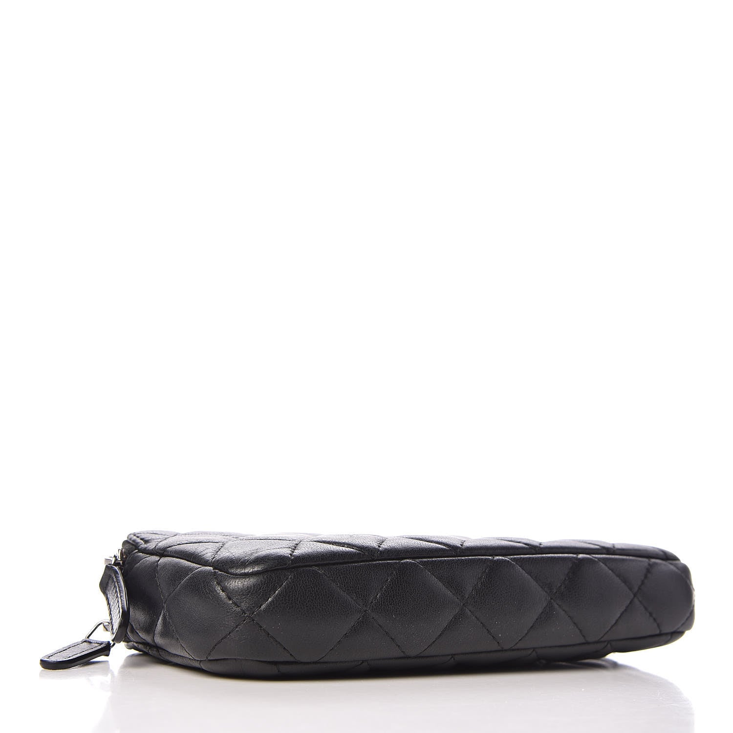 Chanel Lambskin Quilted Small Clutch With Chain Black 4 of 12