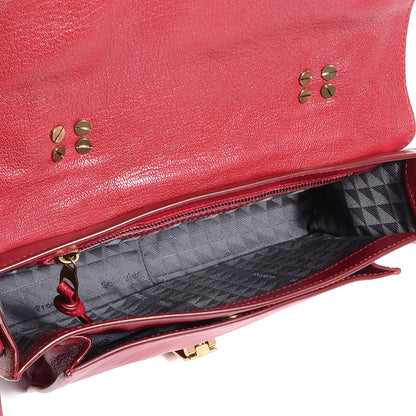 Proenza Schouler Lambskin Tiny PS1 Satchel Crimson 5 of 14
