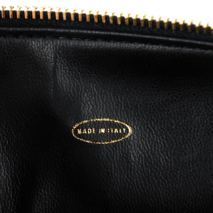 Chanel Lambskin Vanity Cosmetic Case Black 8 of 9