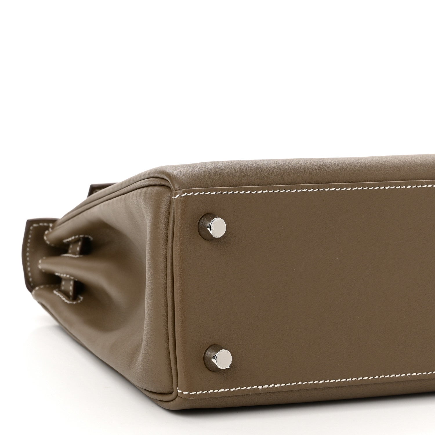 Hermes Swift Kelly Retourne 25 Etoupe 9 of 12