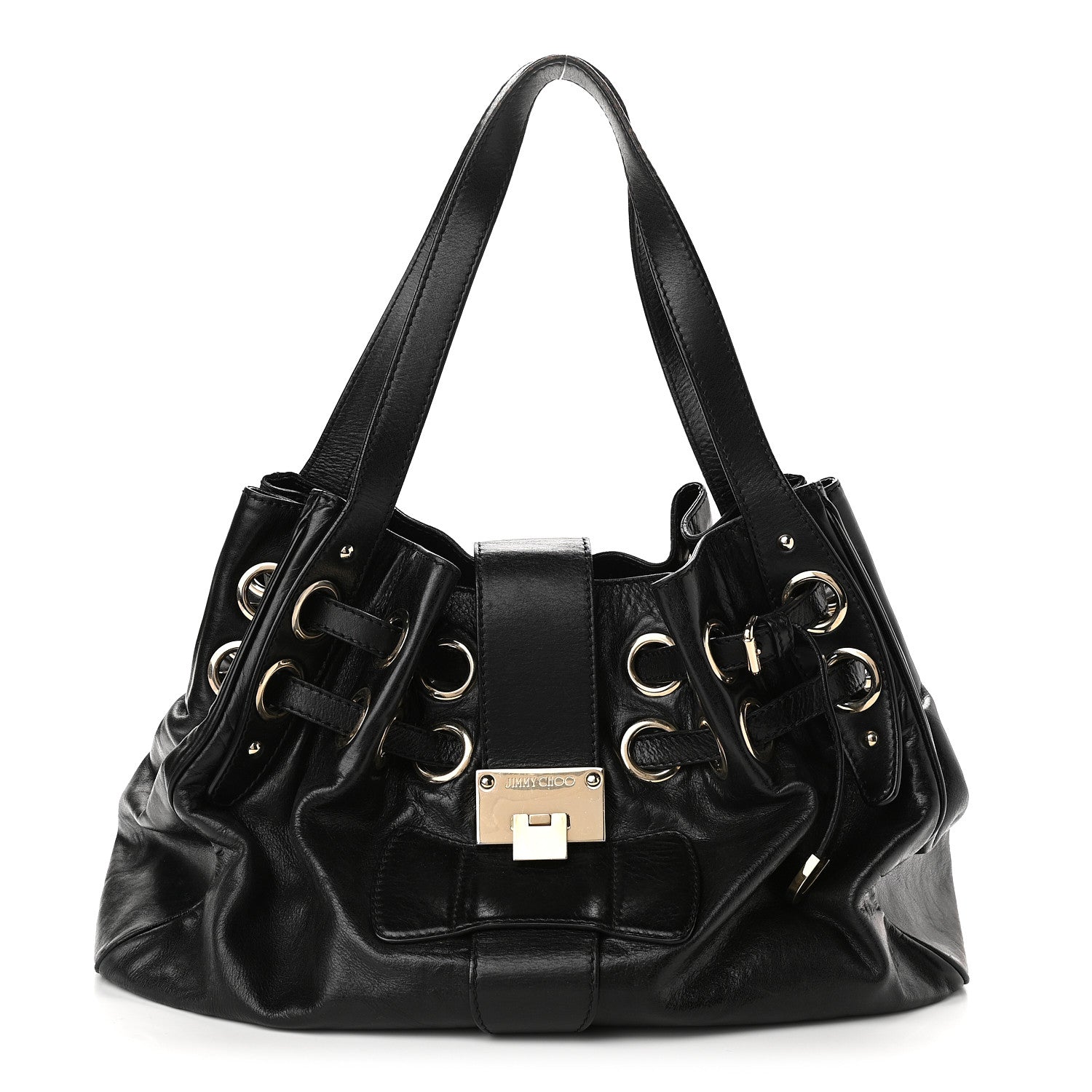 Jimmy Choo Calfskin Ramona Tote Black 1 of 9