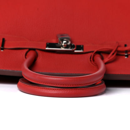 Hermes Togo Birkin 35 Rouge Casaque 15 of 38