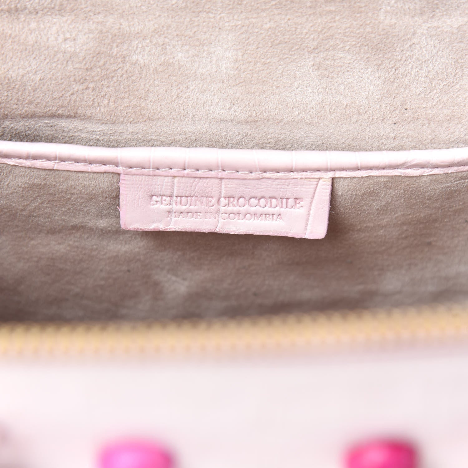 Nancy Gonzalez Crocodile Small Heart Cube Crossbody Bag Pink Multicolor 14 of 15
