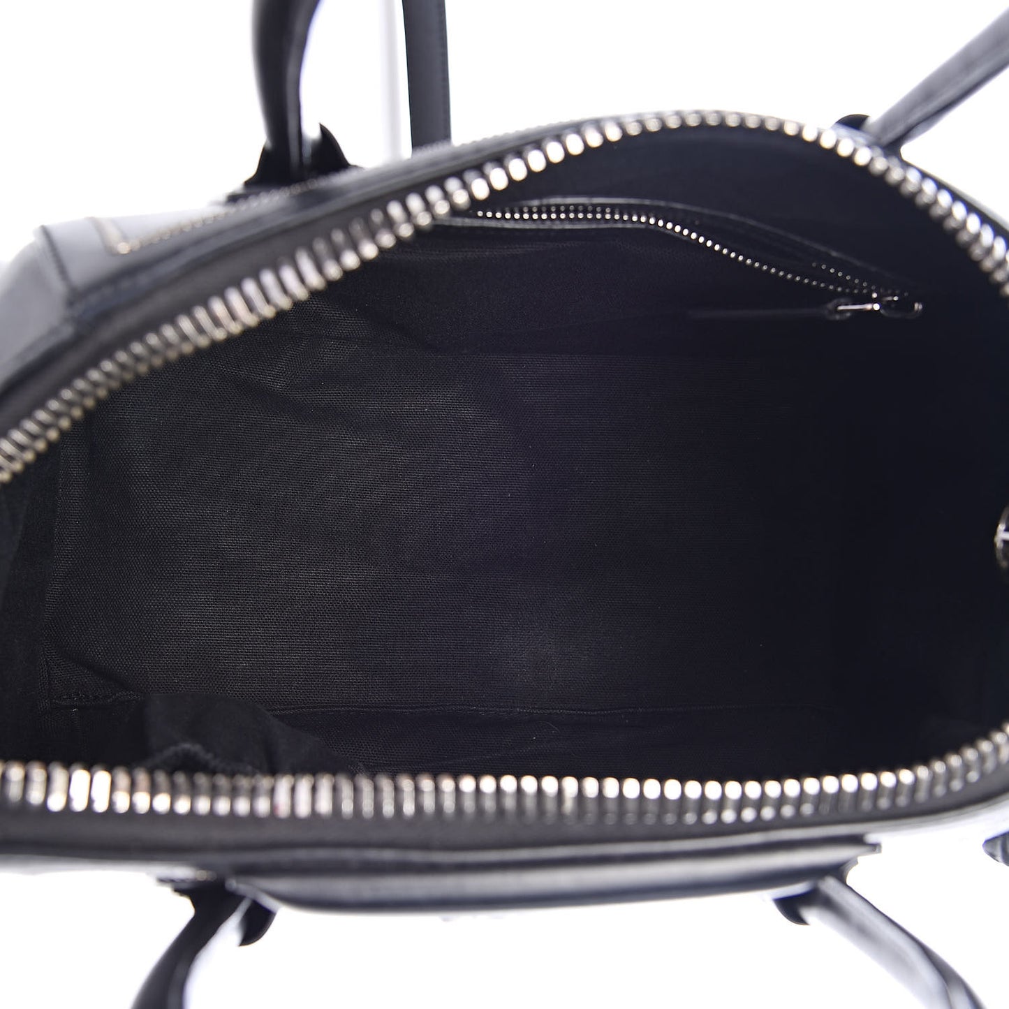 Buffed Calfskin Small Chain Antigona Black