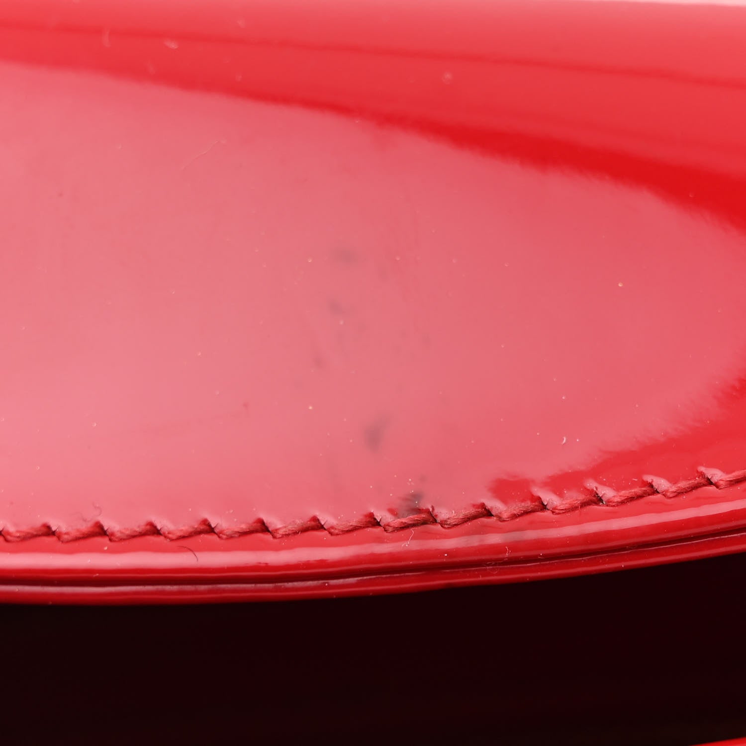 Christian Dior Patent Cannage Mini Lady Dior Red 11 of 13