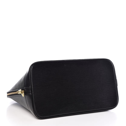 Louis Vuitton Epi Alma PM Black 4 of 11