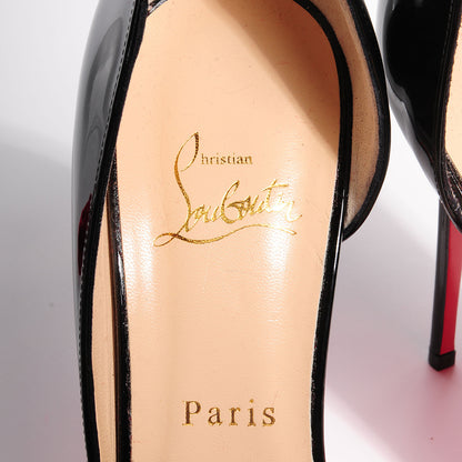 Christian Louboutin Patent Iriza 100 Pumps 40.5 Black 7 of 7