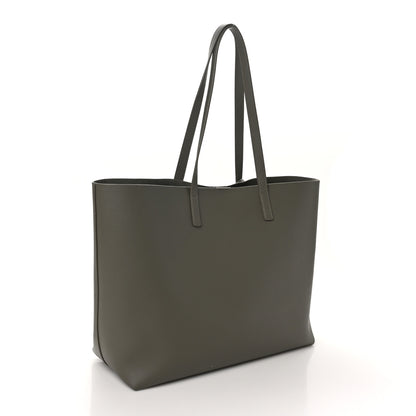 Saint Laurent Calfskin Large Shopping Tote Kaki Militaire 4 of 11