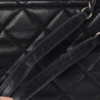 Chanel Caviar Quilted Timeless CC Soft Tote Black 13 of 18