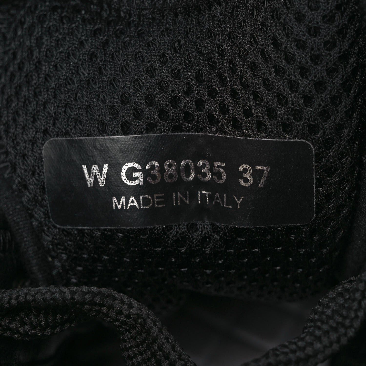 Chanel Nylon Suede Calfskin CC Sneakers 37 Black 8 of 9
