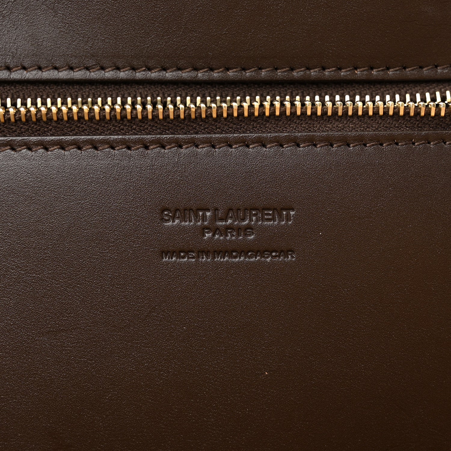 Saint Laurent Raffia Calfskin Medium Panier Tote 6 of 12