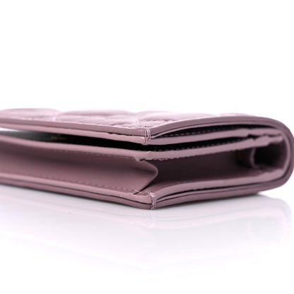 Christian Dior Lambskin Cannage Mini Lady Dior Wallet 10 of 11