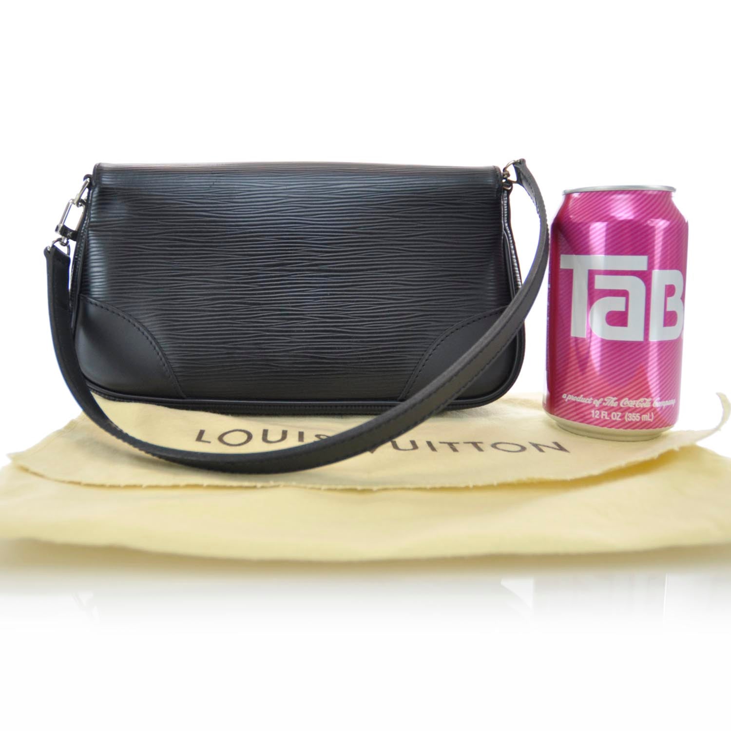 Louis Vuitton Epi Segur Pochette Black 6 of 8