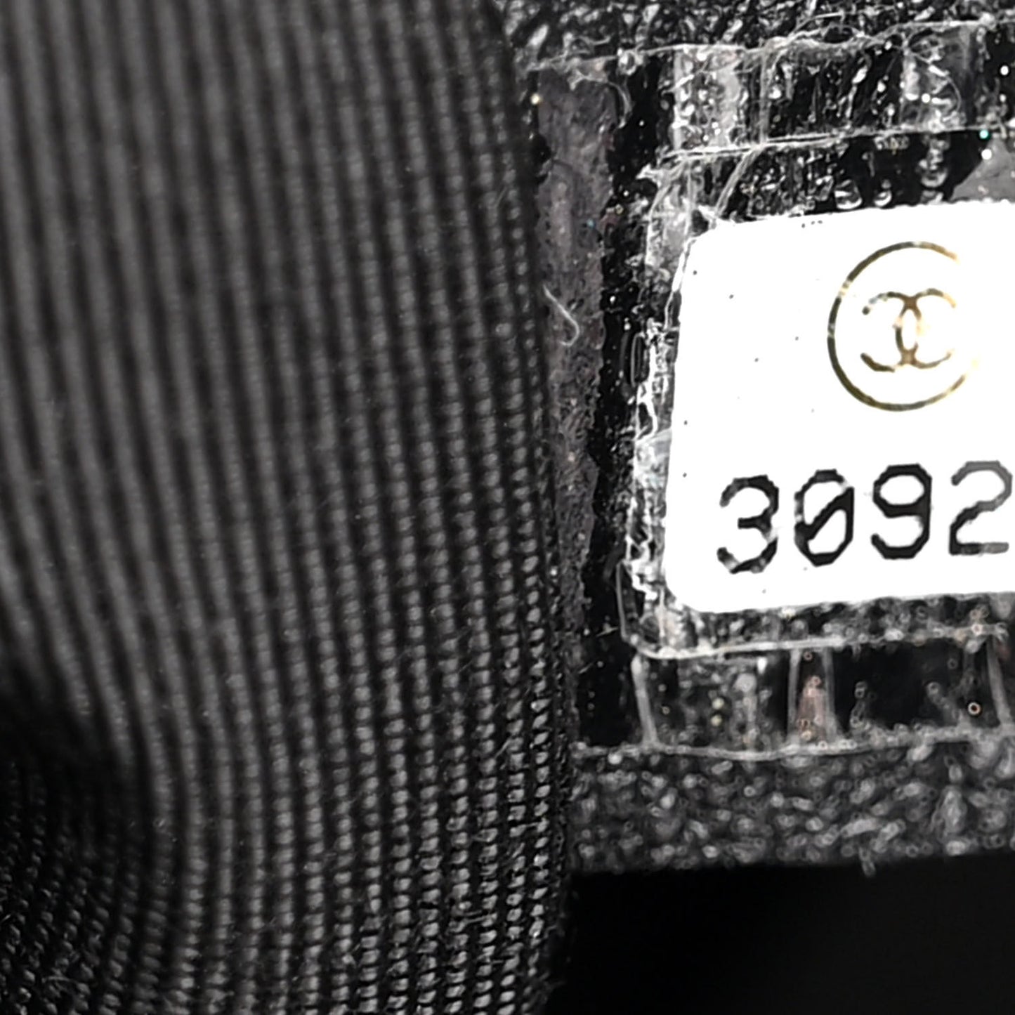 Calfskin Crochet Large Chanel 19 Flap Black
