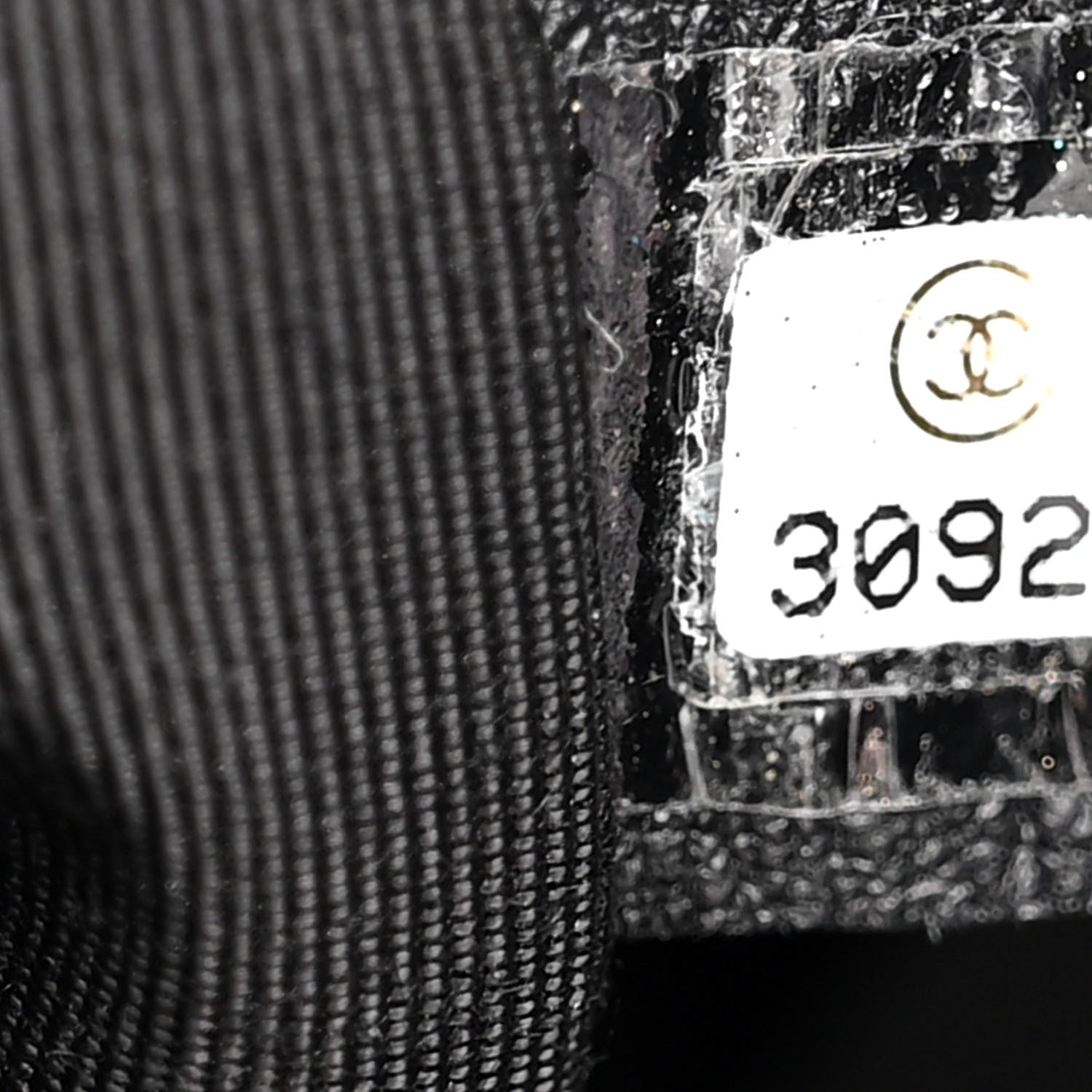 Chanel Calfskin Crochet Large Chanel 19 Flap Black 7 of 10