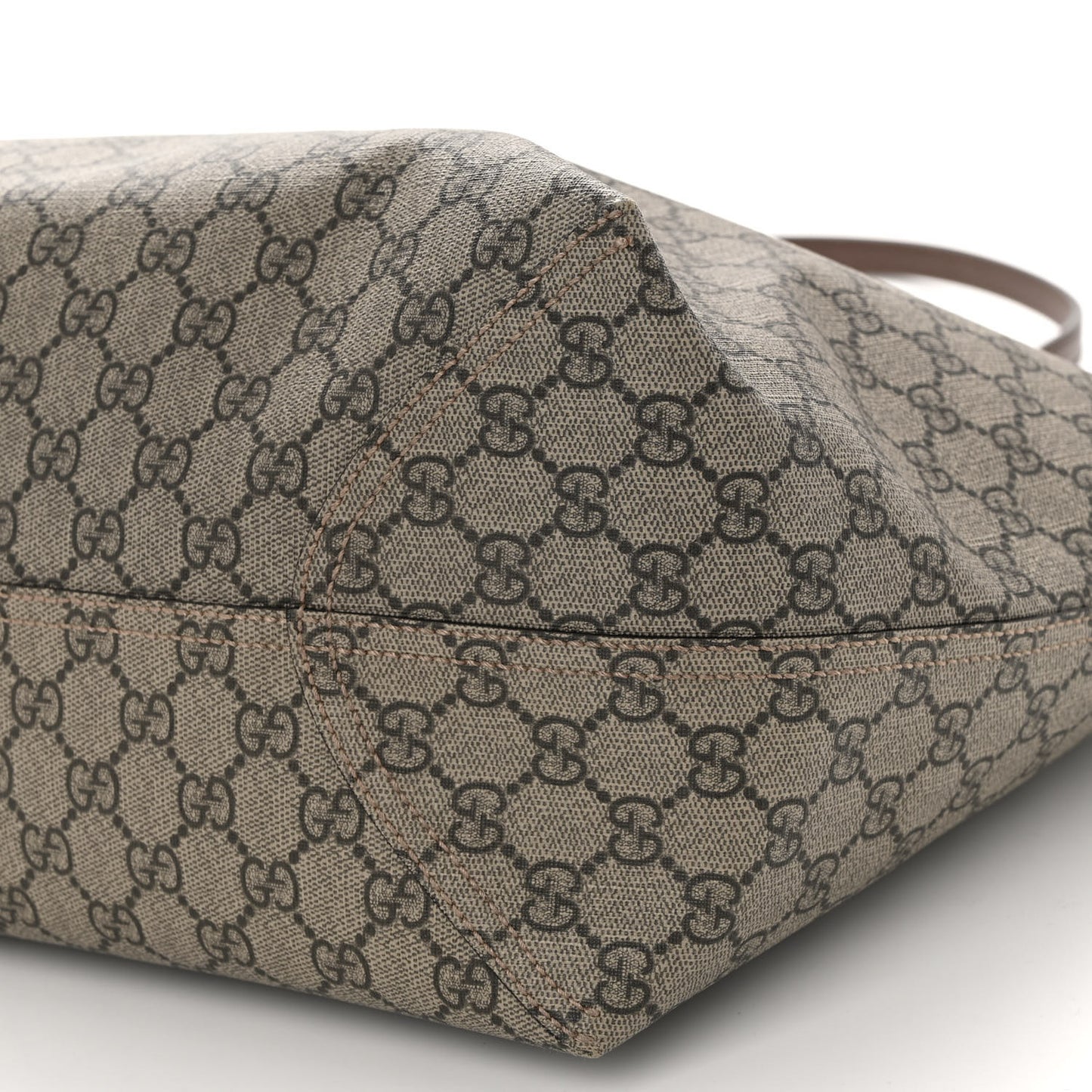 GG Supreme Monogram Medium Ophidia Shopping Tote Ebony