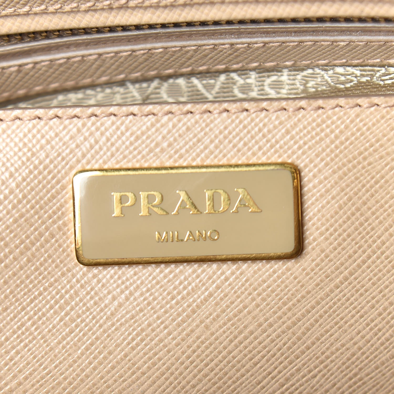 Prada Saffiano Medium Galleria Double Zip Tote Sabbia 7 of 15