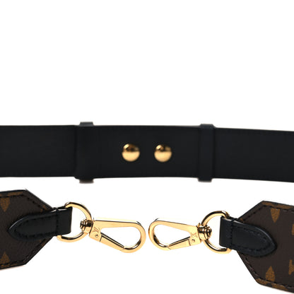 Louis Vuitton Monogram Adjustable Bandouliere Shoulder Strap Black 3 of 5