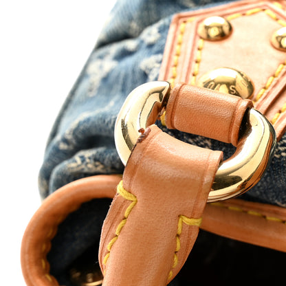 Louis Vuitton Monogram Denim Pleaty Blue 11 of 11